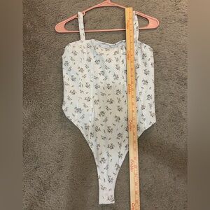 Forever 21 Floral Print Bodysuit